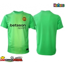 Camisa de Futebol Inter Milan Goleiro Equipamento Alternativo 2025-26 Manga Curta